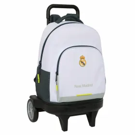 Mokyklinis krepšys Real Madrid C.F. Balta 33 x 45 x 22 cm