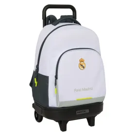 Mokyklinis krepšys Real Madrid C.F. Balta 33 x 45 x 22 cm