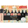 Šviečiančių markerių rinkinys Stabilo BOSS ORIGINAL NATURECOLORS Spalvotas 8 Dalys (5 vnt.)