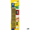 Pencil Set Staedtler Hexagonal HB Pencil Sharpener Eraser (10 Units)