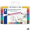 Liquid chalk marker Staedtler LUMOCOLOR 10 Pieces (6 Units)