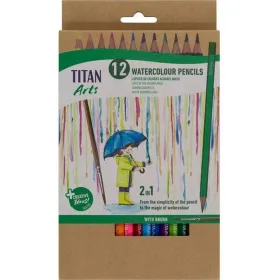 Vesivärikynät Titan Arts Monivärinen 12 Kappaletta