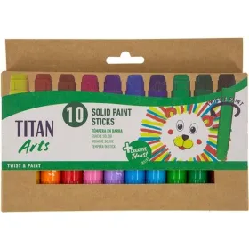 Kiinteä tempera Titan Arts Monivärinen 10 Kappaletta