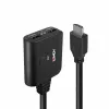 HDMI to 2x HDMI Adapter LINDY Black