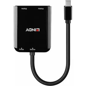 USB-keskitin LINDY Musta