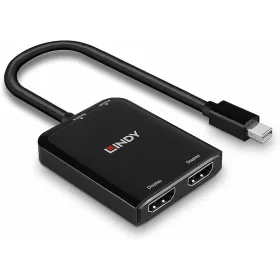 USB-keskitin LINDY Musta