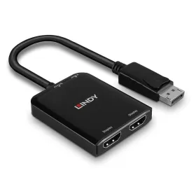 HDMI - DVI adapteri LINDY Musta