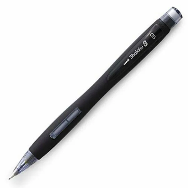 Zīmuļu Serdeņu Turētājs Uni-Ball SHALAKU S Melns 0,5 mm (12 gb.)