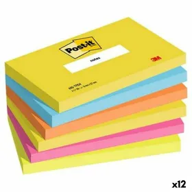 Tarralaput Post-it Monivärinen 76 x 127 mm 6 Kappaletta (12 osaa)