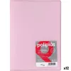 Organizatora Mape Grafoplas POLIPLÁS Rozā Lapa (12 gb.)