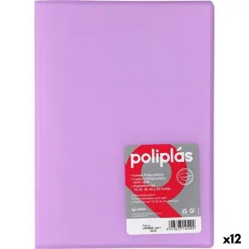 Papkė su skyriais Grafoplas POLIPLÁS Levandos Lapas (12 vnt.)