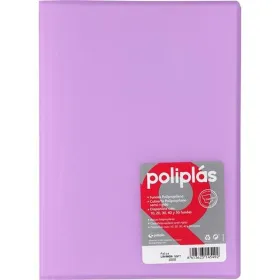 Papkė su skyriais Grafoplas POLIPLÁS Levandos Lapas (12 vnt.)