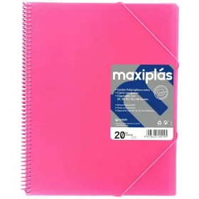 Papkė su skyriais Grafoplas MAXIPLÁS Fuksija A4 (5 vnt.)