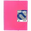 Папка-классификатор Grafoplas MAXIPLÁS Фуксия A4 (5 штук)