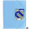 Papkė su skyriais Grafoplas Mėlyna A4 (6 vnt.)