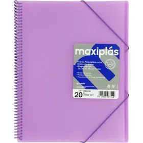 Papkė su skyriais Grafoplas Levandos A4 (6 vnt.)