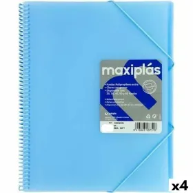 Papkė su skyriais Grafoplas Mėlyna A4 (4 vnt.)