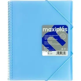 Papkė su skyriais Grafoplas Mėlyna A4 (4 vnt.)