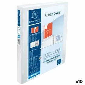 Žiedinis segtuvas Exacompta KREACOVER Balta A4+ (10 vnt.)