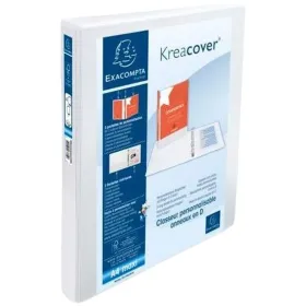 Žiedinis segtuvas Exacompta KREACOVER Balta A4+ (10 vnt.)