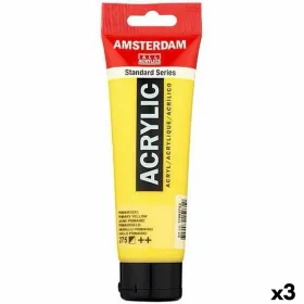Akryylimaali Talens Amsterdam Keltainen 120 ml (3 osaa)
