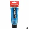 Акриловая краска Talens Amsterdam Циановый 120 ml (3 штук)