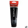 Акриловая краска Talens Amsterdam Чёрный 120 ml (3 штук)