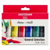 Akrila krāsu komplekts Talens Amsterdam Dream General Selection Daudzkrāsains 20 ml 6 Daudzums (3 gb.)