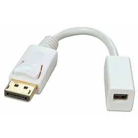 Adapteris iš Mini Display prievado į DisplayPort LINDY 41060 Balta