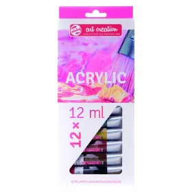 Akryylimaalisarja Talens Monivärinen 12 ml 12 Kappaletta