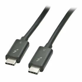 USB-C-kaabel LINDY Must 1 m (1 Ühikut)