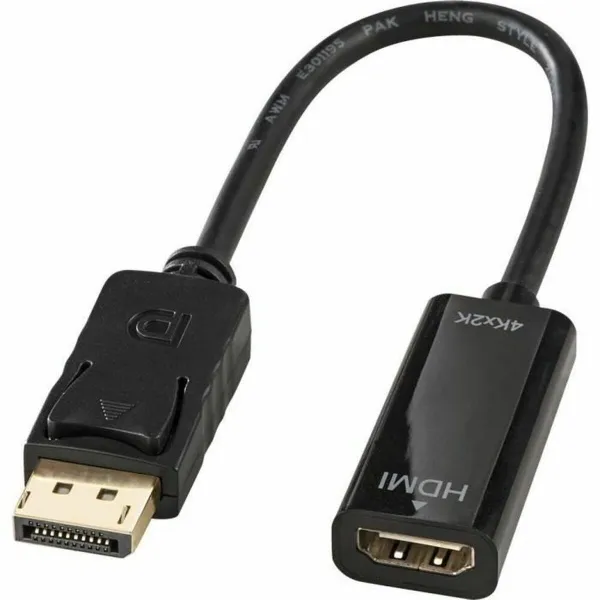 Адаптер HDMI—DisplayPort LINDY