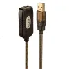 USB-Kaapeli LINDY Musta 20 m
