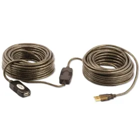 USB Kabelis LINDY Melns 20 m