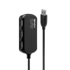 USB Centrmezgls LINDY Melns