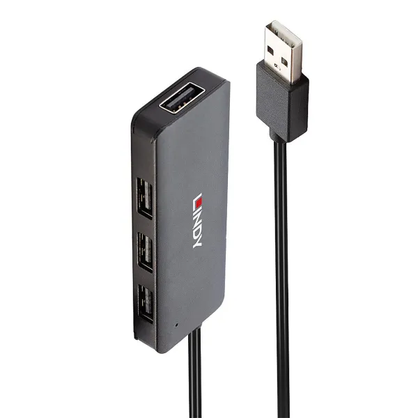 USB Hub LINDY Black