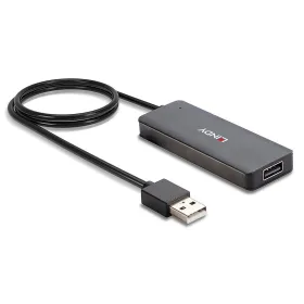 USB Centrmezgls LINDY Melns