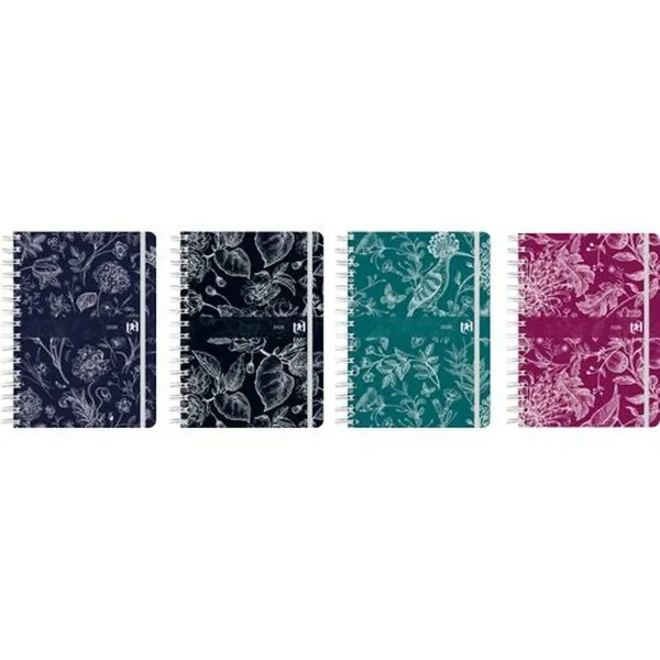 Diary Oxford ROMANCE A5 21 x 14,8 cm 2026 (5 Units)