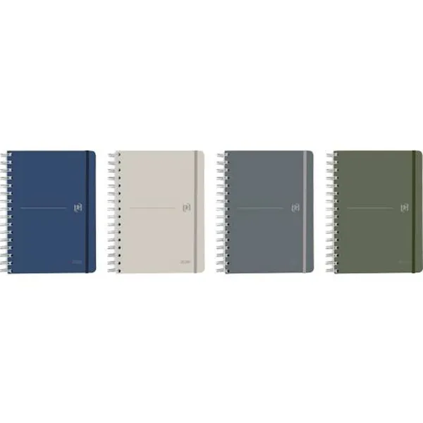 Dienoraštis Oxford IDENTITY A5 21 x 14,8 cm 2026 (5 vnt.)