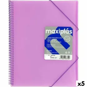 Papkė su skyriais Grafoplas Levandos A4 (5 vnt.)