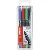 Набор маркеров Stabilo OHPEN UNIVERSAL Разноцветный 0,4 mm 4 Предметы (5 штук)