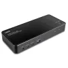 USB Hub LINDY 43202 Black 100 W