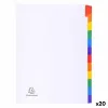 Seperators Exacompta White A4 (20 Units)
