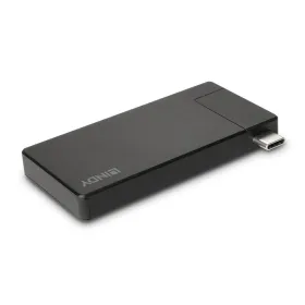USB Centrmezgls LINDY 43336 Melns