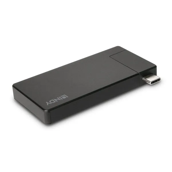 USB Centrmezgls LINDY 43336 Melns