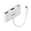 USB Centrmezgls LINDY Balts 50 W