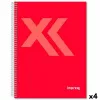 ноутбук Imprex Красный A5 80 Листья (4 штук)