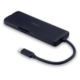 Latausasema LINDY Musta 100 W