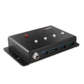 USB šakotuvas LINDY Juoda