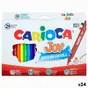 Set of Felt Tip Pens Carioca JOY Multicolour 24 Pieces (24 Units)